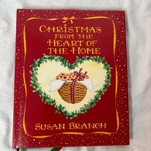 Christmas From the Heart of the Home cookbook by Susan Branch 1st edition1990new
